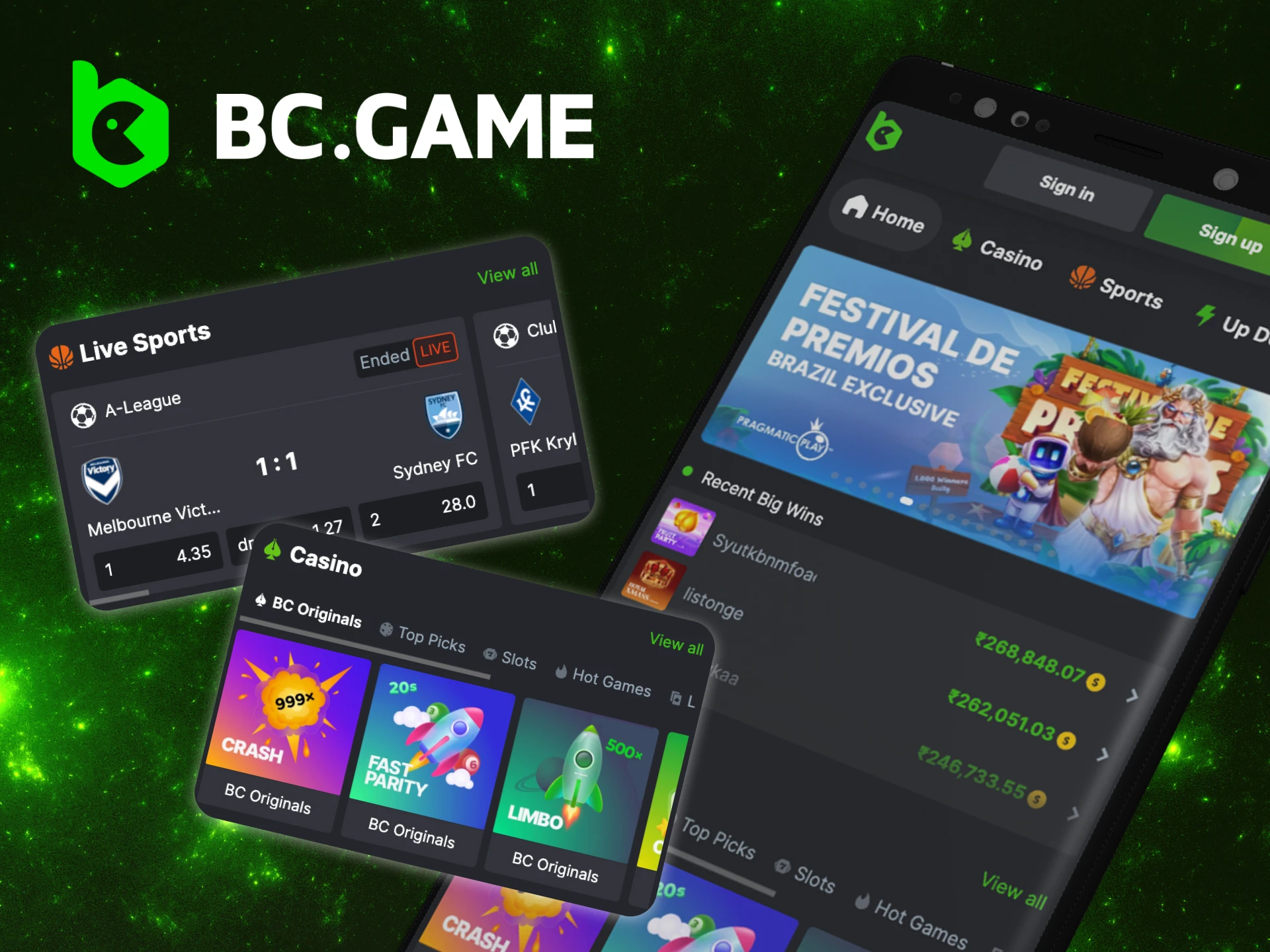 What are the benefits of the BC Game app for Indian players.