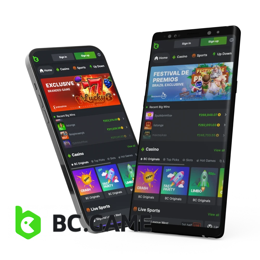 Download BC Game APK for Android and iOS in India.